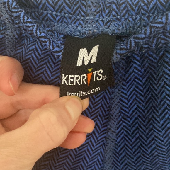 Blue Kerrits riding pants - herringbone pattern - Picture 3 of 5